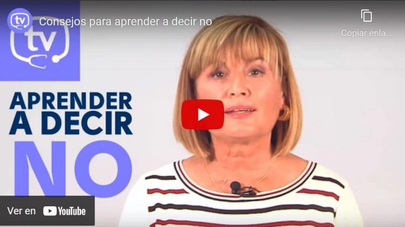 Vídeo aprender a decir que no Vídeo aprender a decir que no