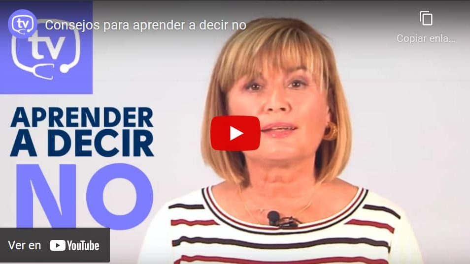 Vídeo aprender a decir que no