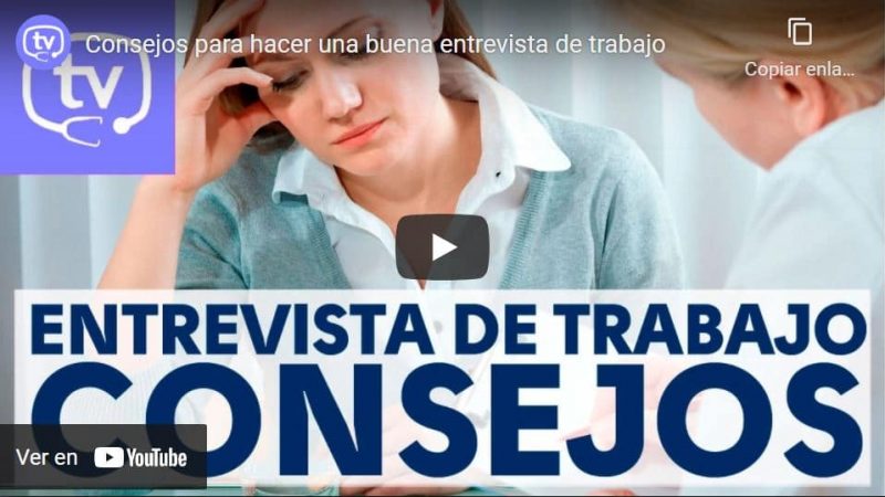 Vídeo consejos entrevista trabajo Vídeo consejos entrevista trabajo